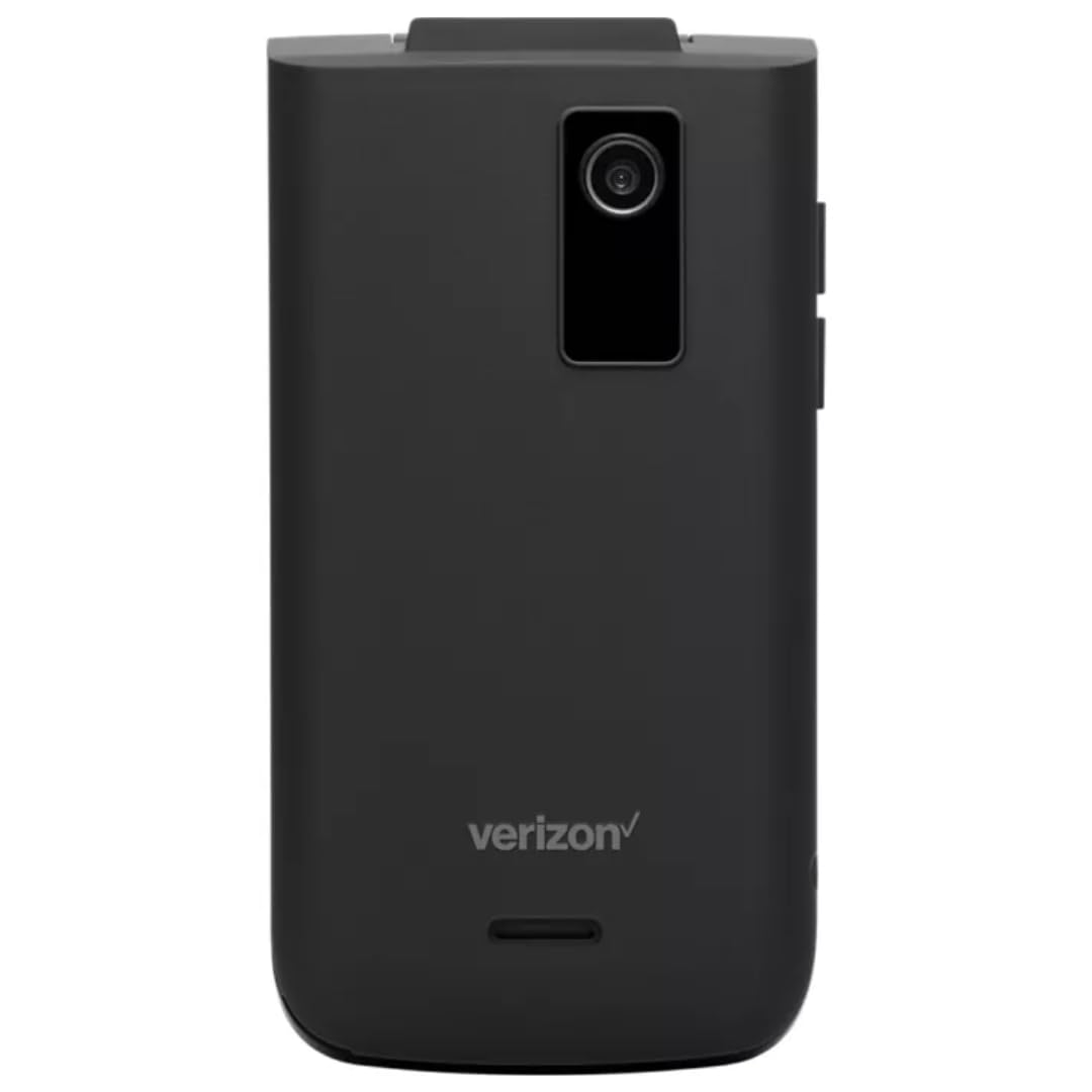 4G LTE Flip Phone with 2.8" Screen, Camera, Wi-Fi, Bluetooth, Unlocked - Black Z991