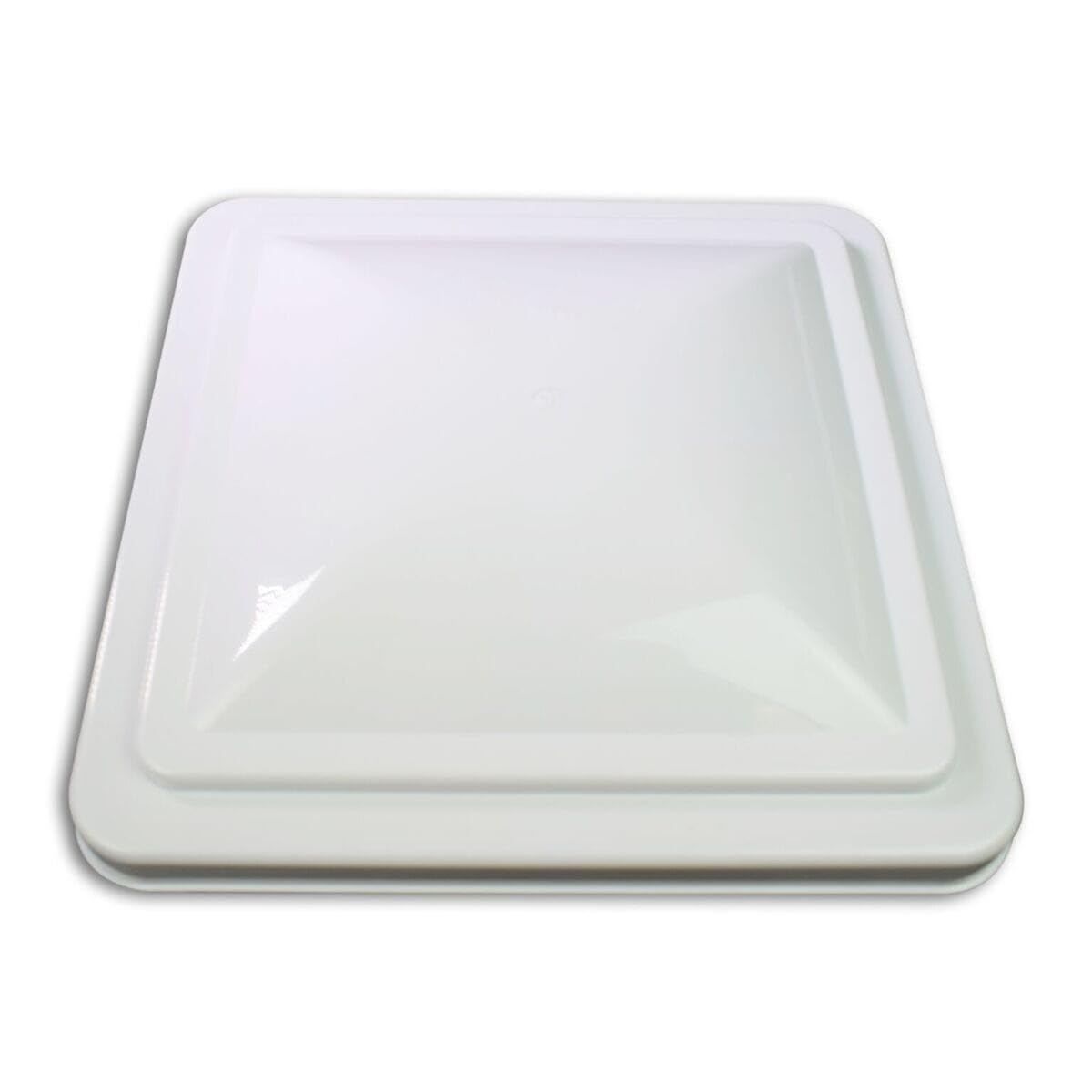White 14" RV Roof Vent Cover Replacement Lid M420