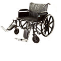 Folding Heavy Duty Bariatric Wheelchair with Elevating Legrest Q88857