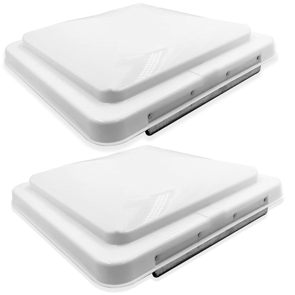 White 14" x 14" Replacement RV Roof Vent Lid Cover V764179
