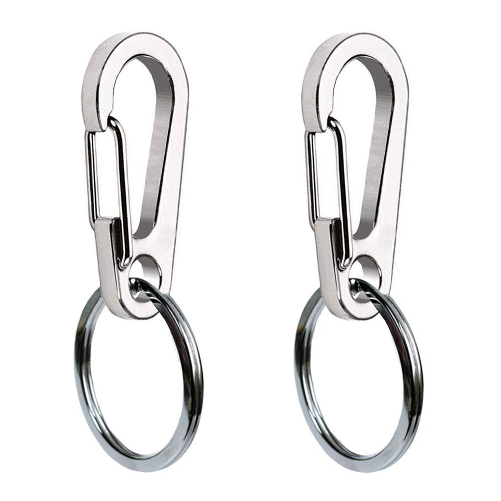 2 Pack Stainless Steel Dog Tag Clips I27769