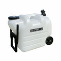 White Portable Water Dispenser with Faucet and Wheels N3559
