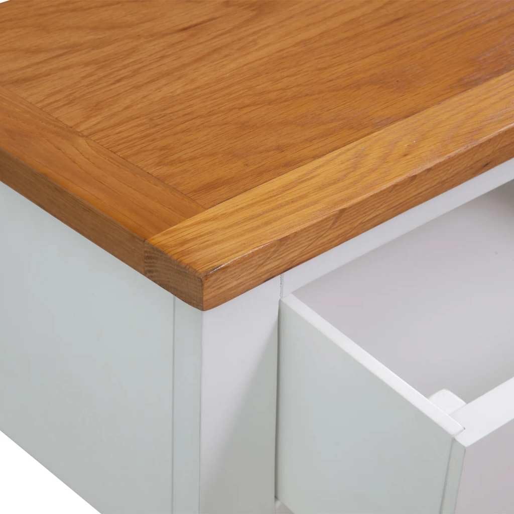 Solid Oak Wood Console Table A992