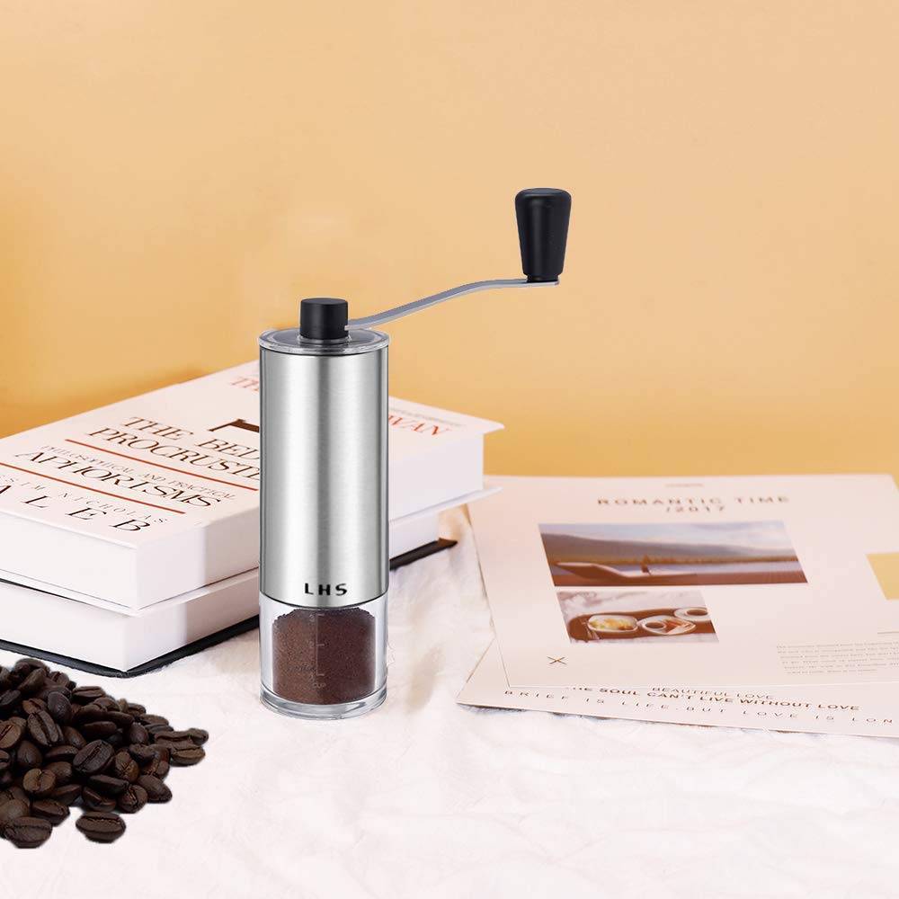 Coffee Grinder Stainless Steel Ceramic Conical Burr E800146