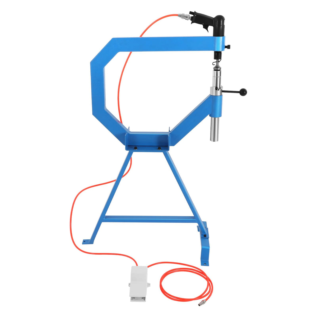 Pneumatic Planishing Hammer with Anvil Dies and Pedal W3779