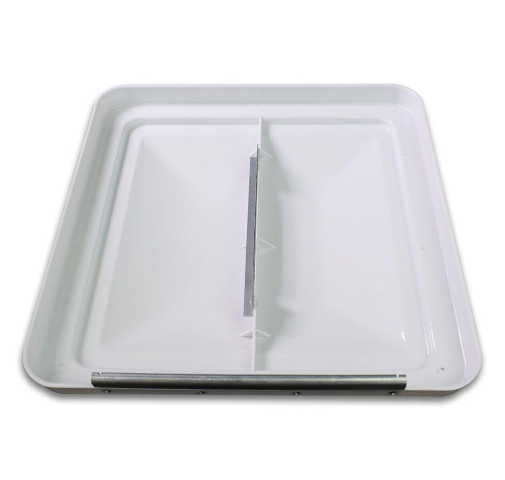White 14" RV Roof Vent Cover Replacement Lid M420
