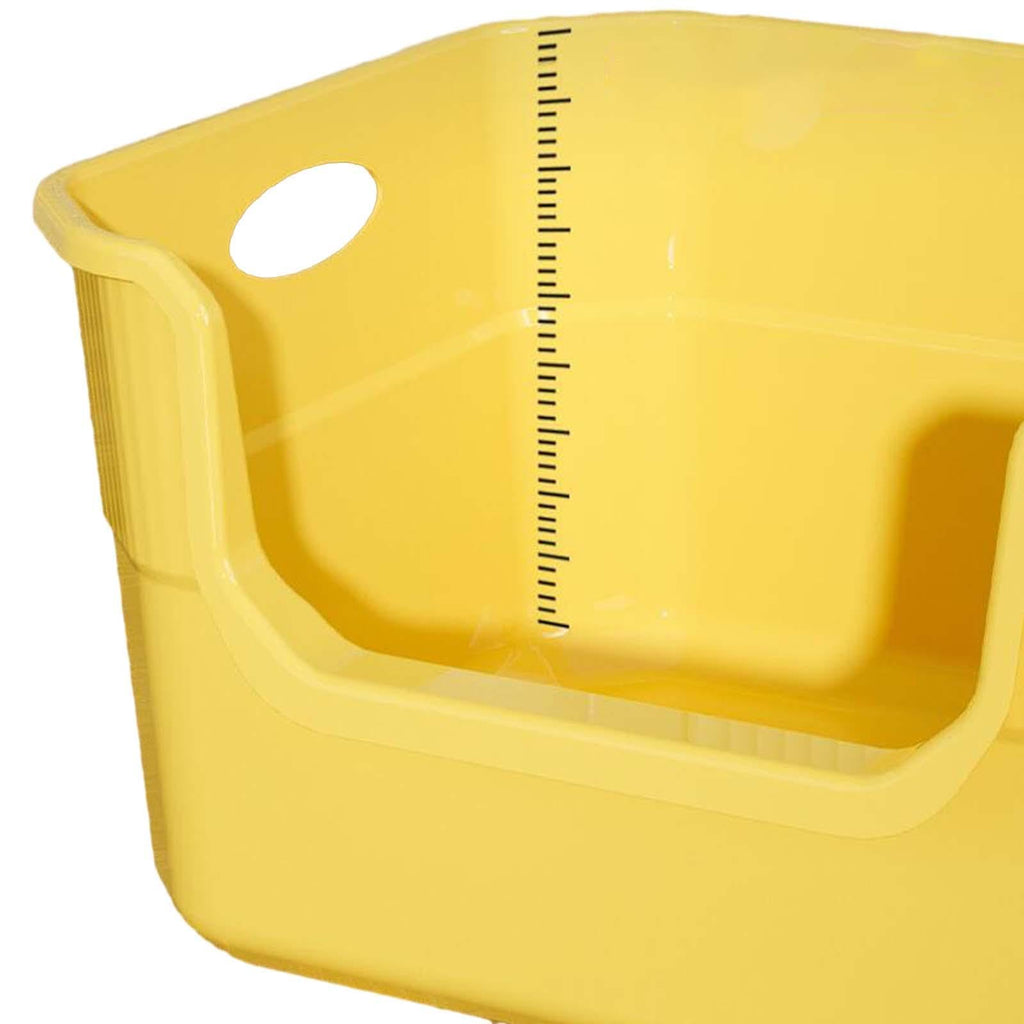 Open Top Cat Litter Tray with High Sides PP E498