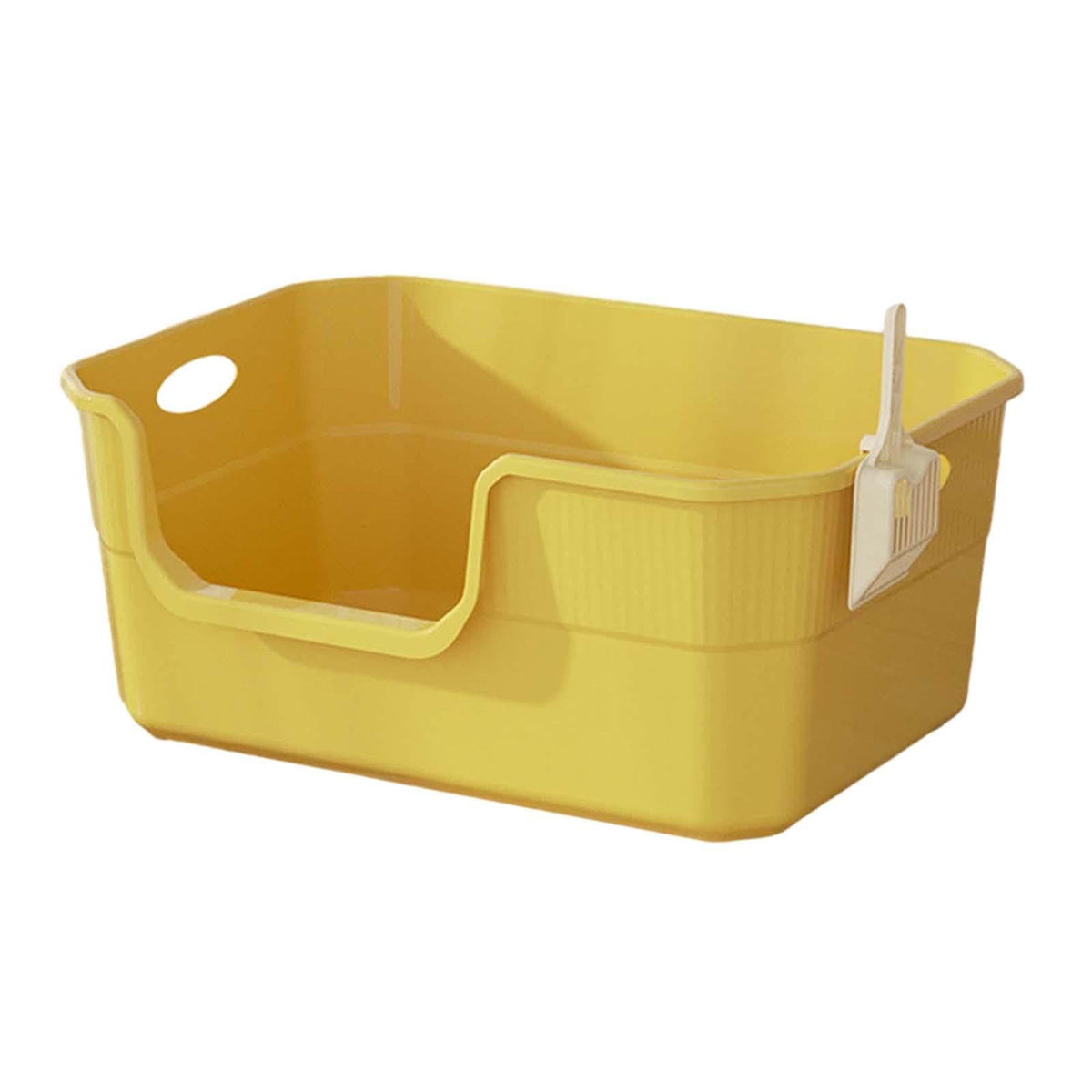 Open Top Cat Litter Tray with High Sides PP E498