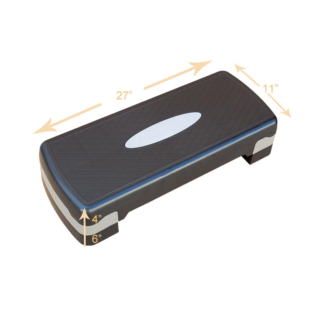 Adjustable 4''-6'' Step Platform with 2 Risers G257850