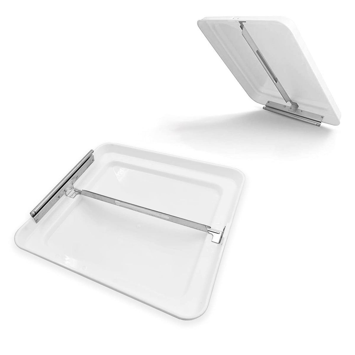 White 14" x 14" Replacement RV Roof Vent Lid Cover V764179