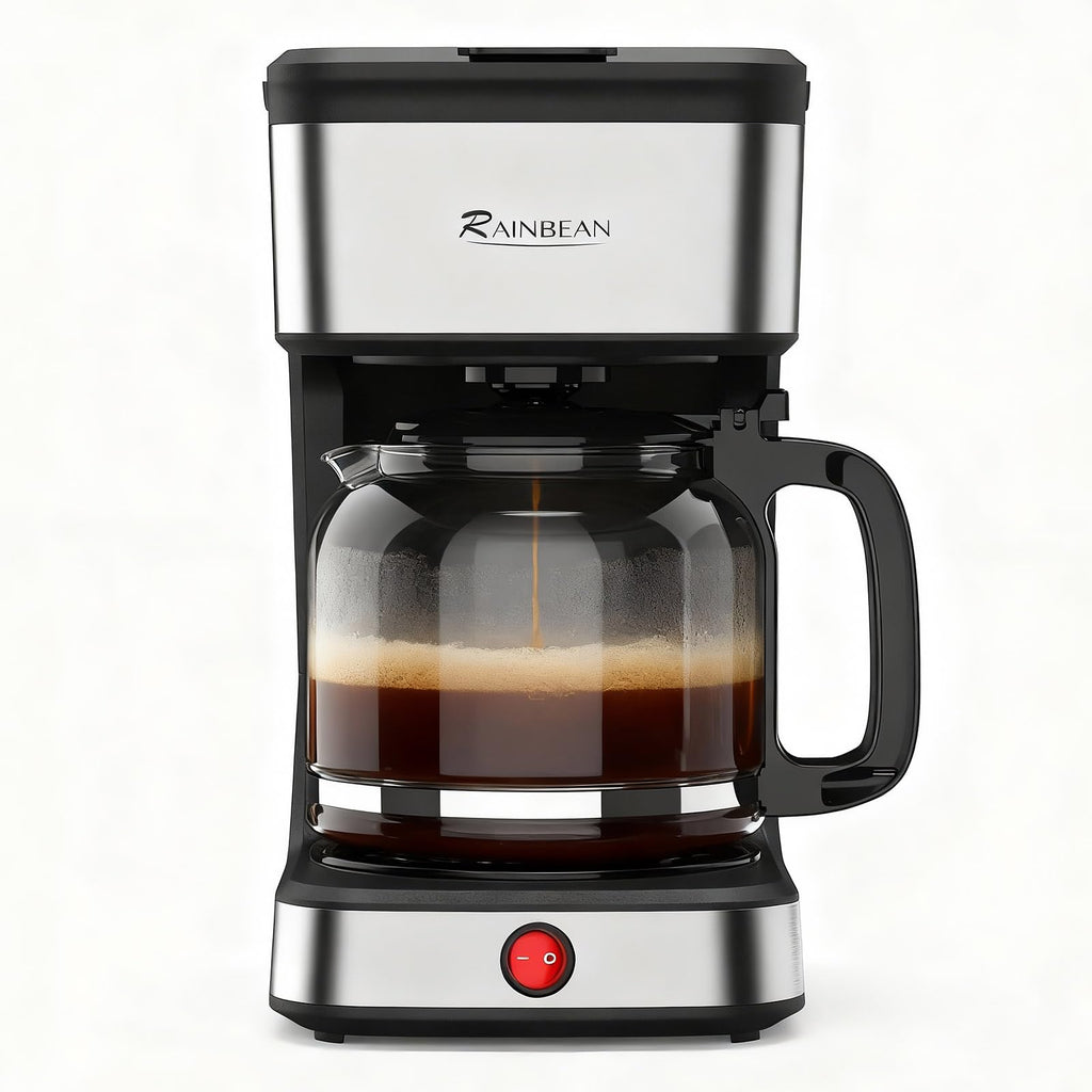12-Cup Drip Coffee Maker with Glass Carafe Q496