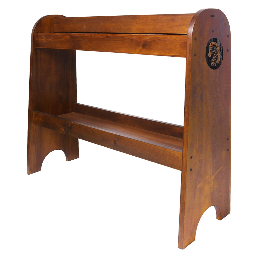 Solid Wood Saddle Rack X92988