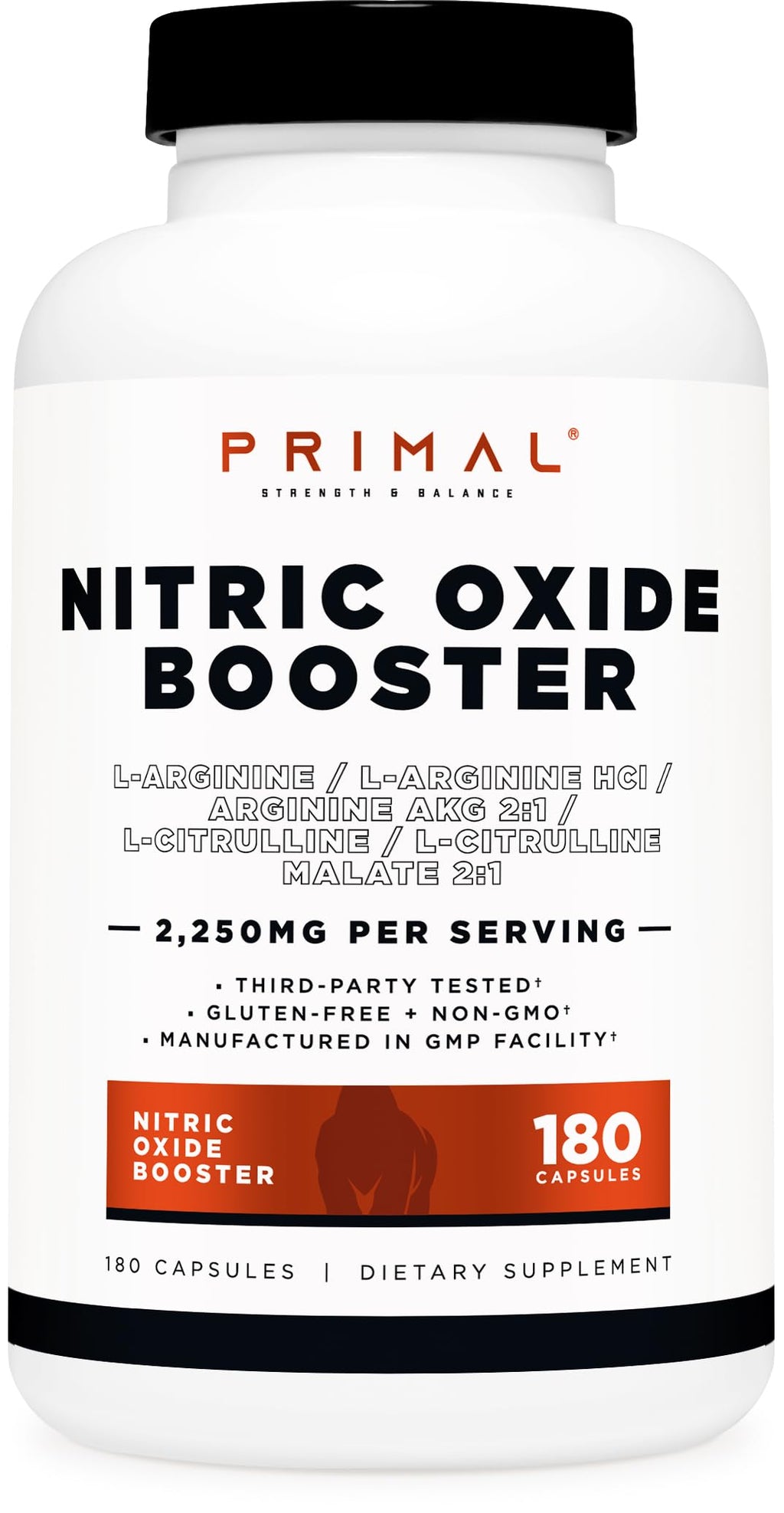 Nitric Oxide Booster 180 Capsules D78970
