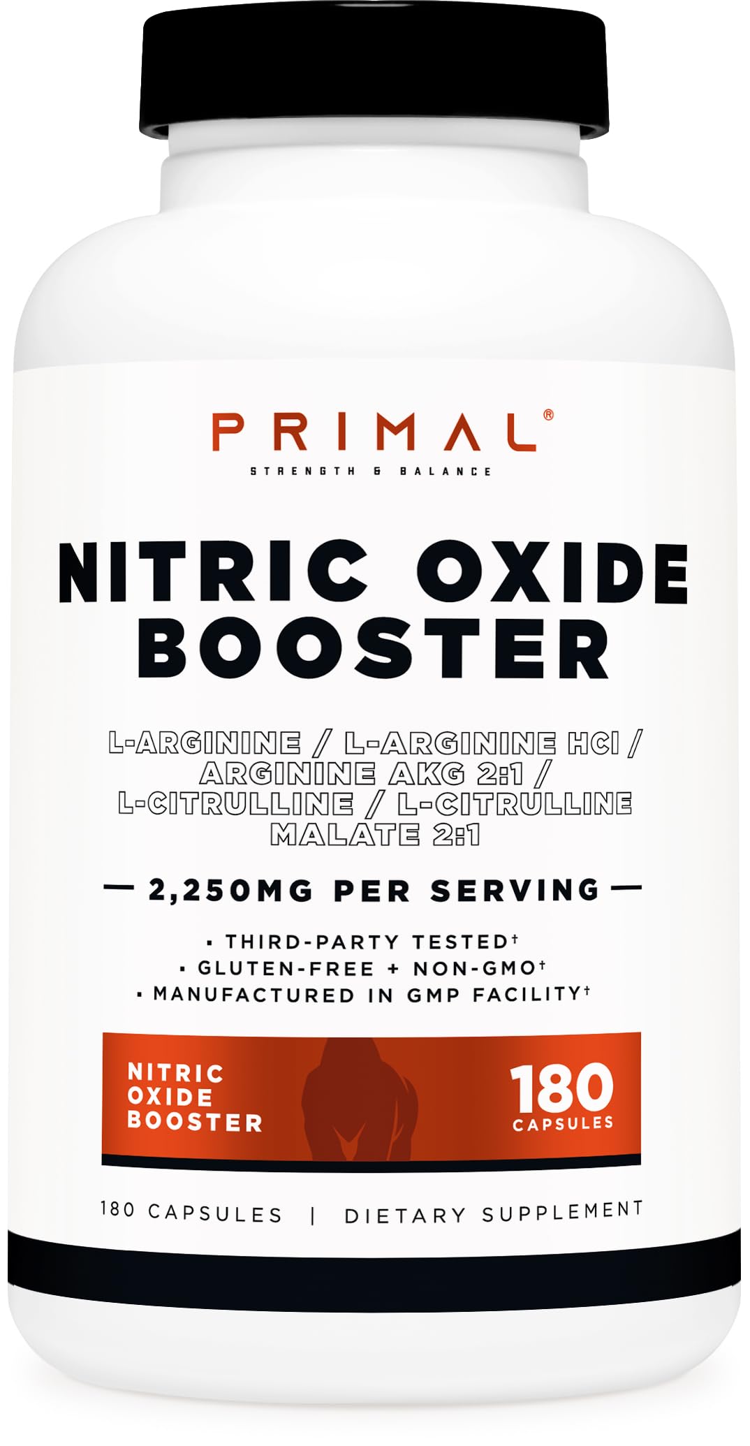 Nitric Oxide Booster 180 Capsules D78970