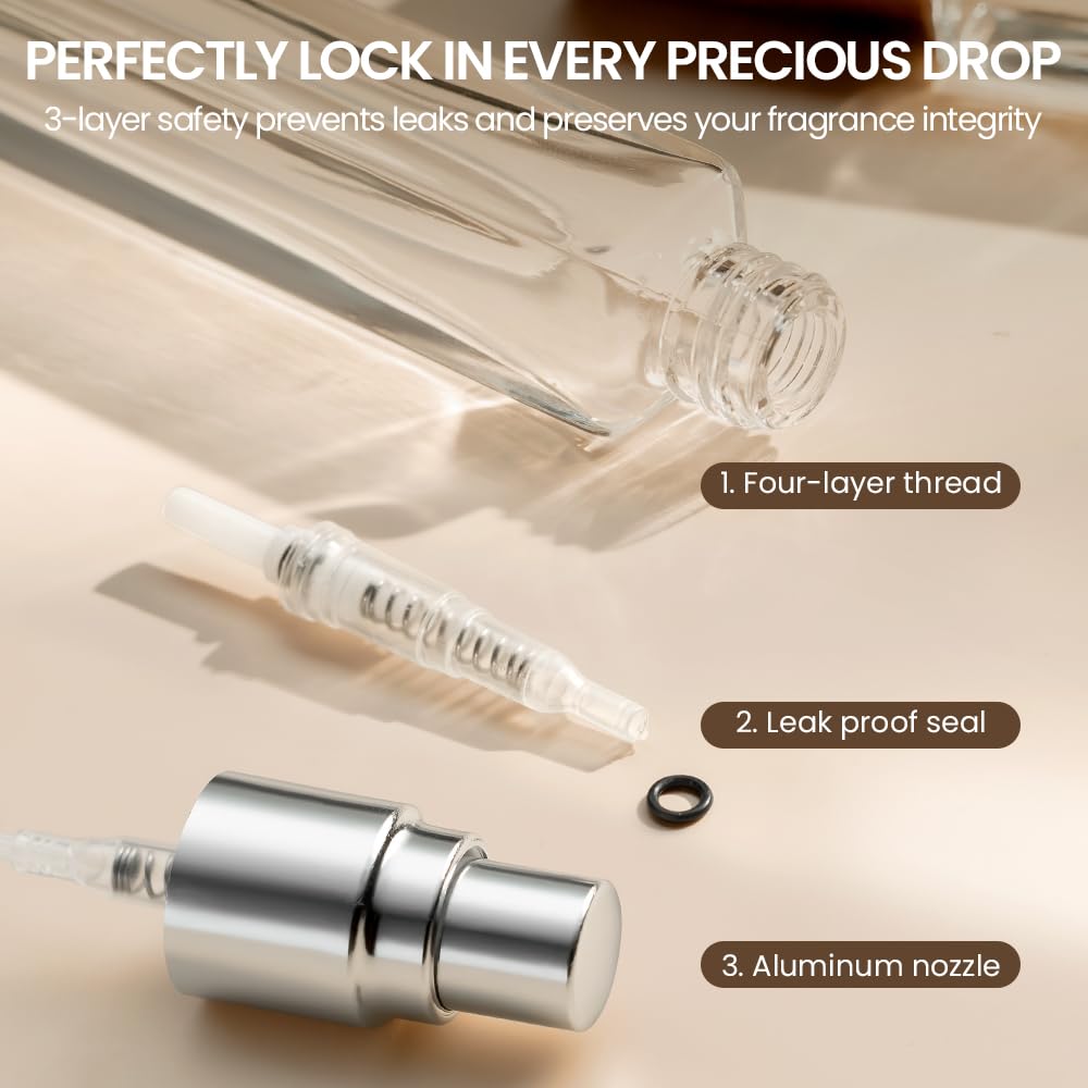 Refillable Spray Perfume Bottle 30pcs 15ml N5101