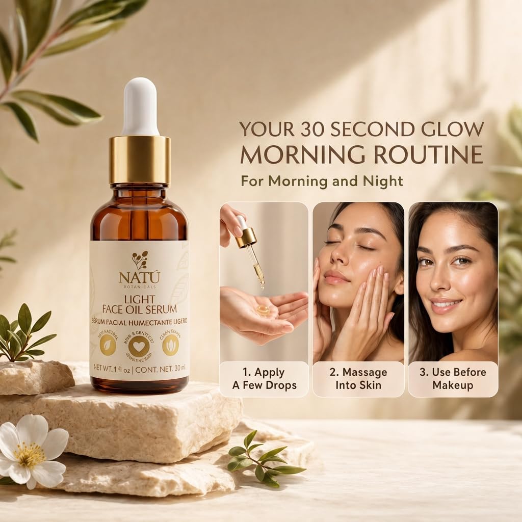 Light Face Oil Serum for Oily & Combination Skin 1 fl oz L891