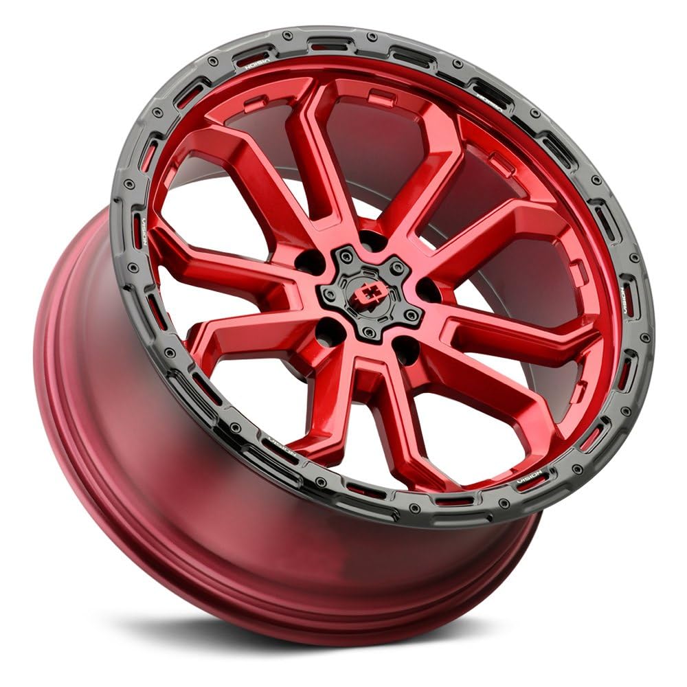 20x9 5x5 Red Wheel Rim O3578