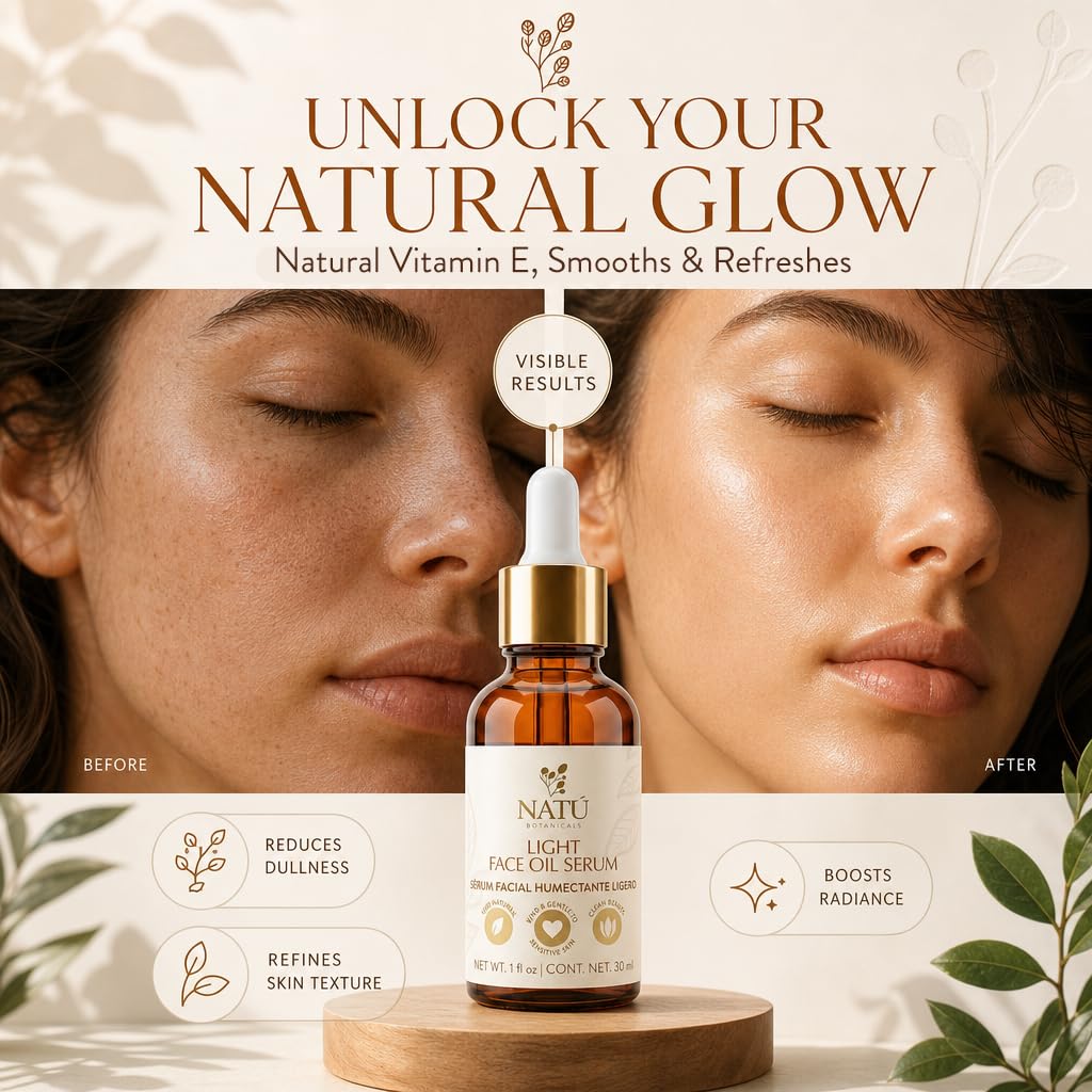 Light Face Oil Serum for Oily & Combination Skin 1 fl oz L891