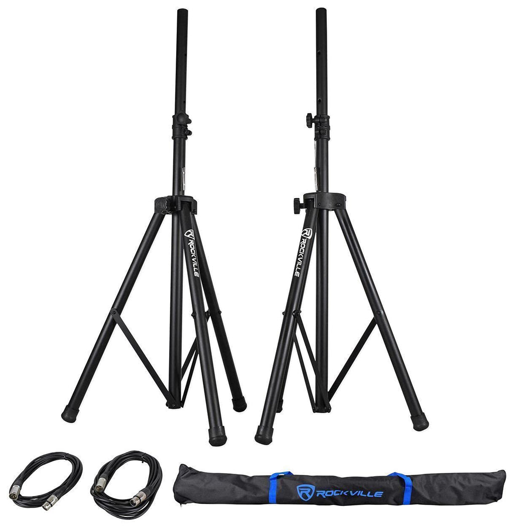 15" 1000W PA Speaker 2-Pack with Mics O806