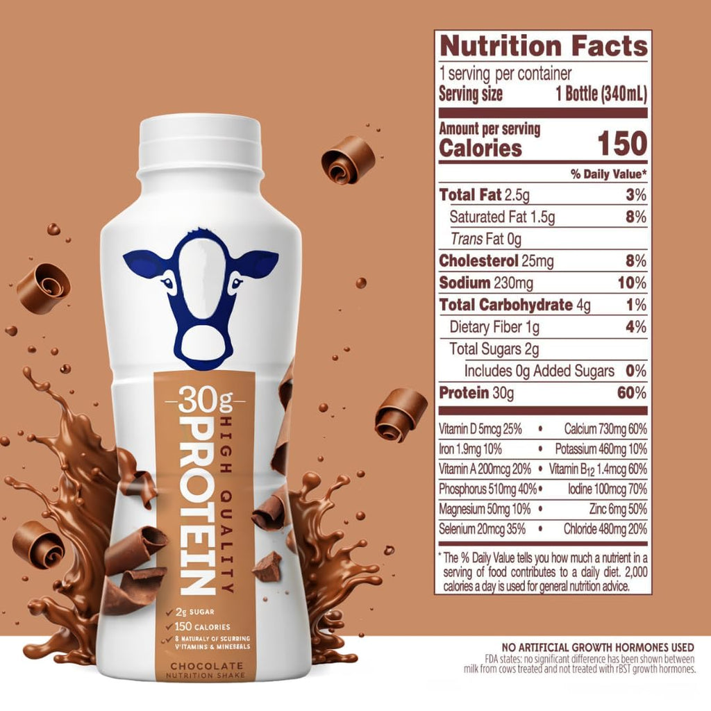 High Protein Chocolate Nutrition Shake 8 Pack 11.5 Fl Oz G90230