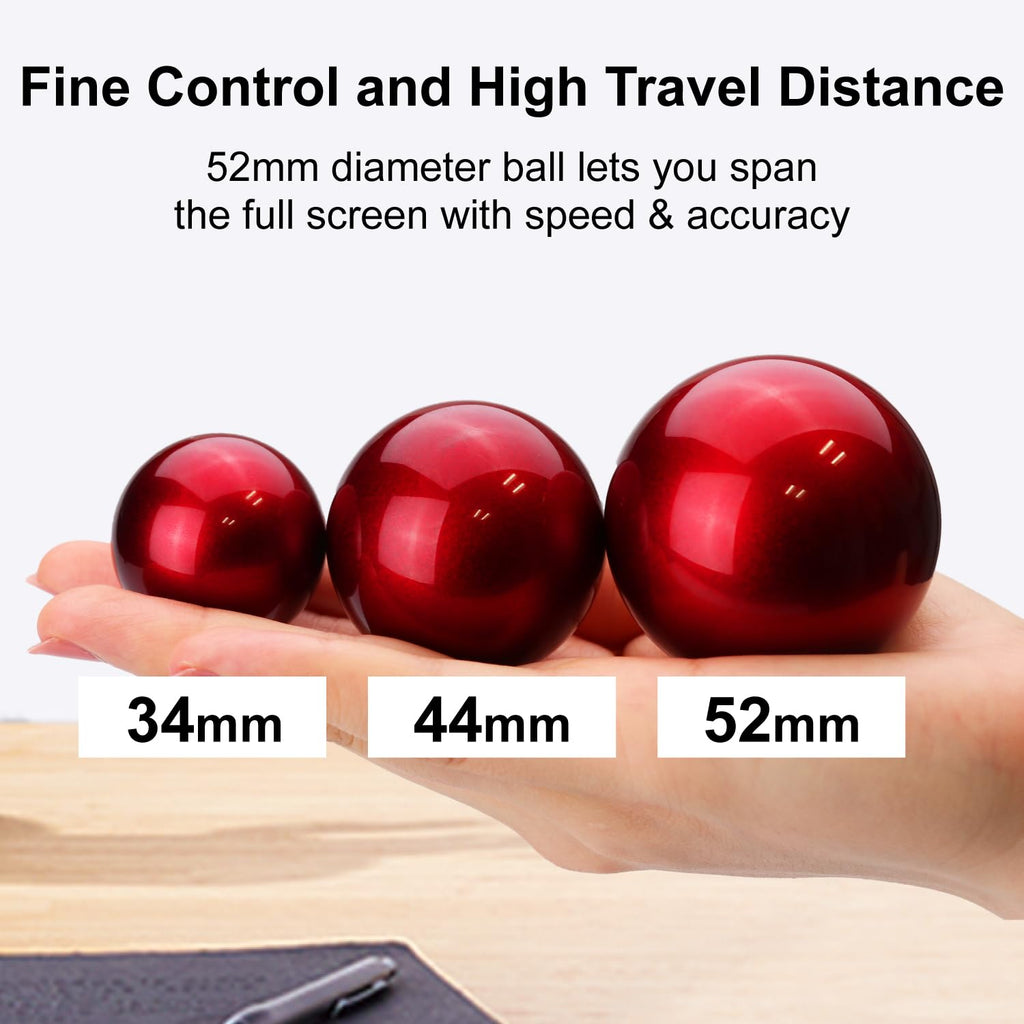 Wired Finger-Operated Trackball Mouse V1259