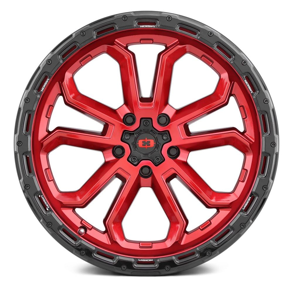 20x9 5x5 Red Wheel Rim O3578
