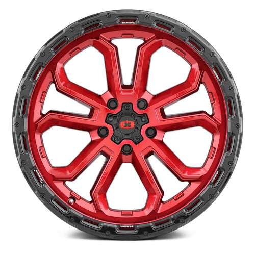 20x9 5x5 Red Wheel Rim O3578
