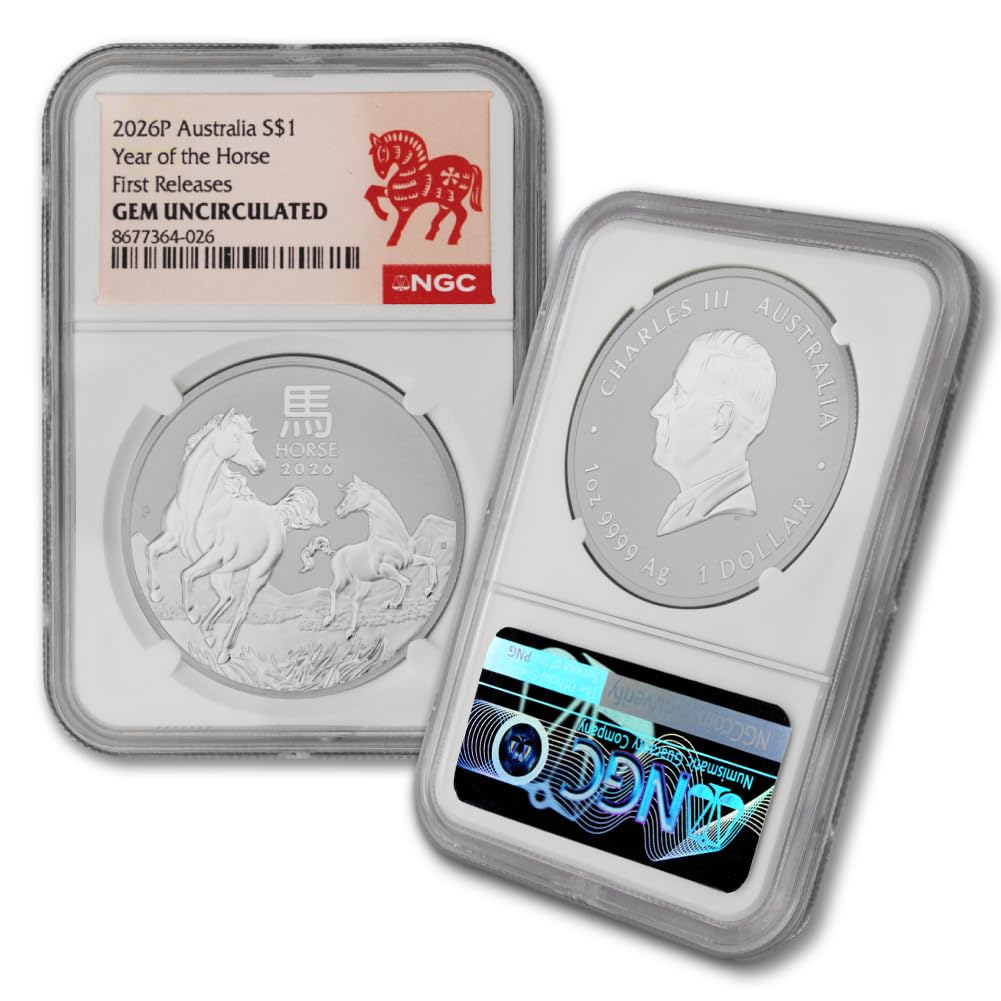 1 oz Australian Silver Lunar Year of the Horse Coin D253776