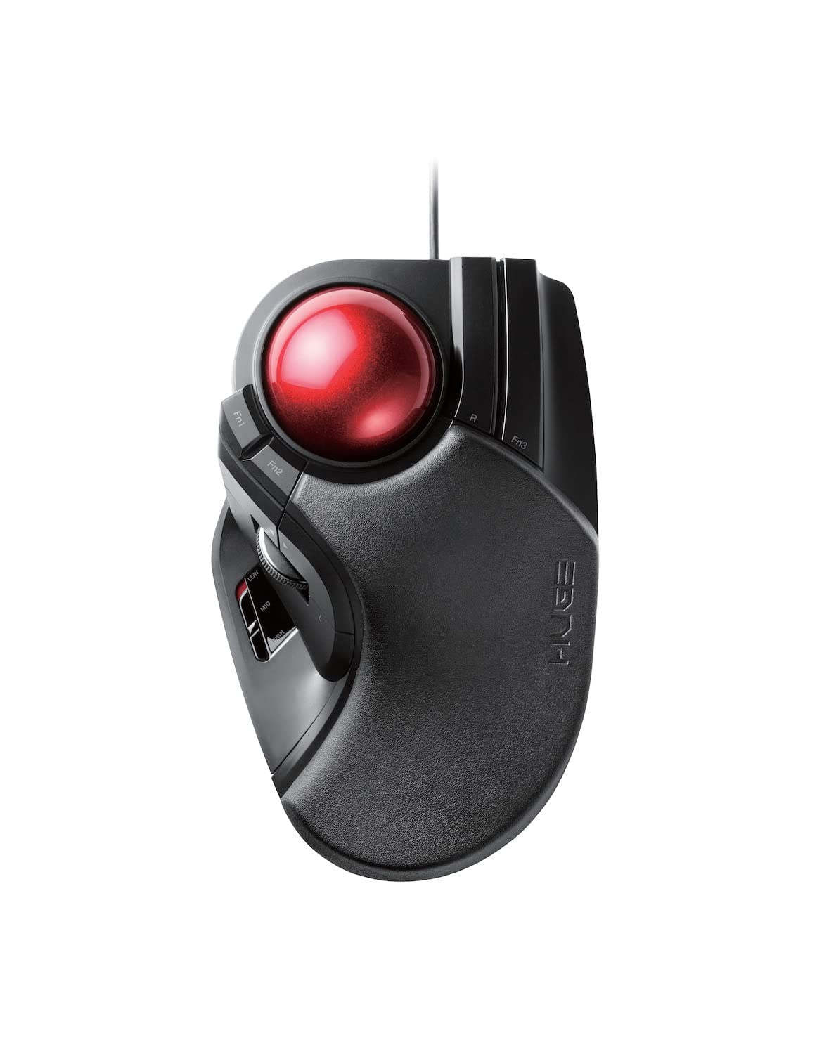 Wired Finger-Operated Trackball Mouse V1259