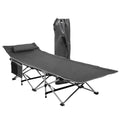 Folding Lightweight Portable Heavy Duty Travel Cot with Large Pocket H391214