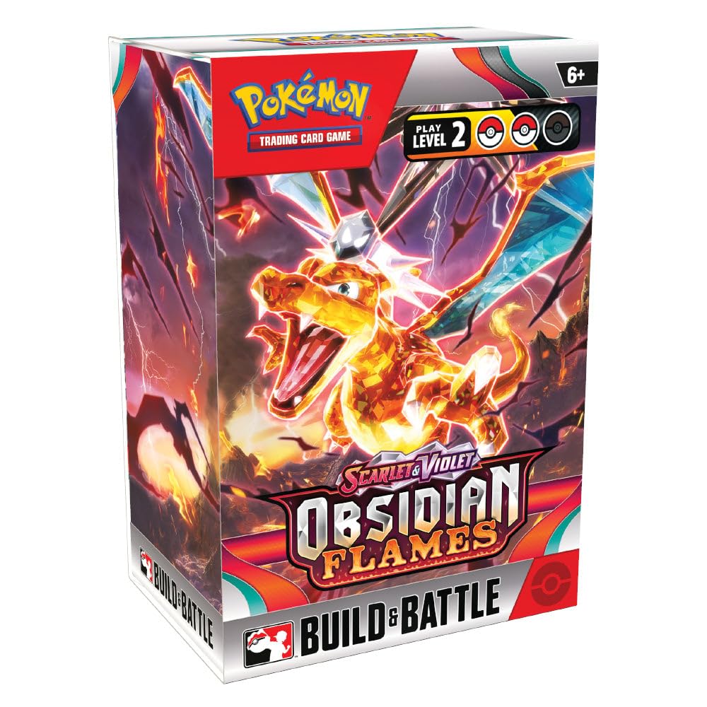 Pokemon Scarlet & Violet Obsidian Flames Build & Battle Box U3330