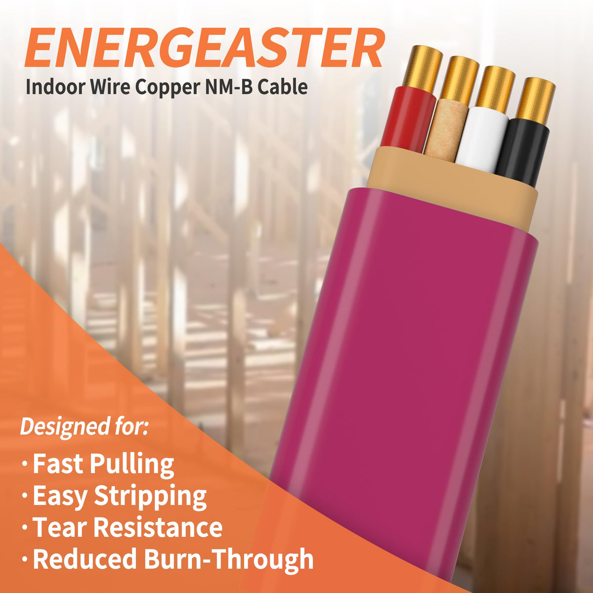 10/3 NM-B Copper Cable with Ground 50FT H466