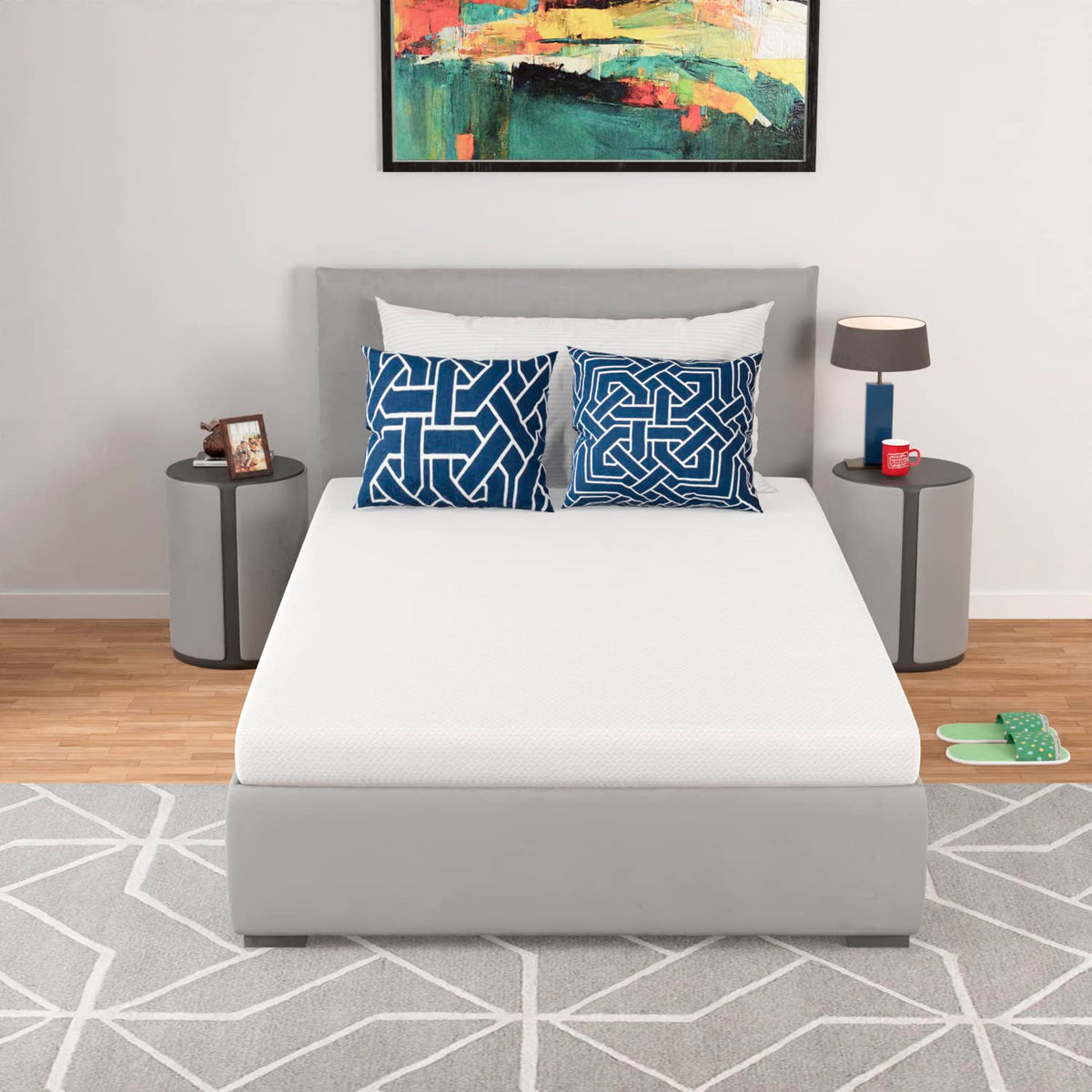 5 Inch Twin Mattress Green Tea Gel Memory Foam B8961