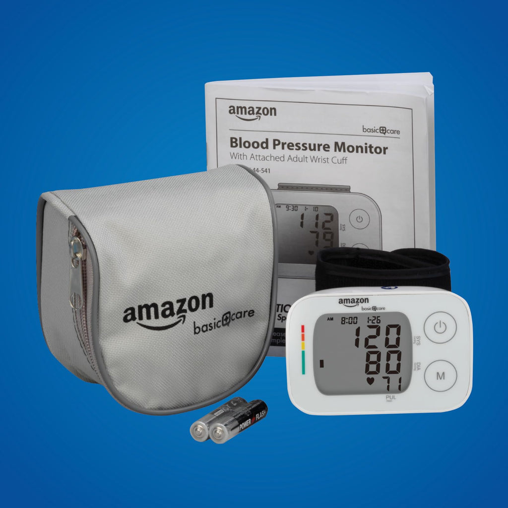 Wrist Blood Pressure Monitor with Large Display A125