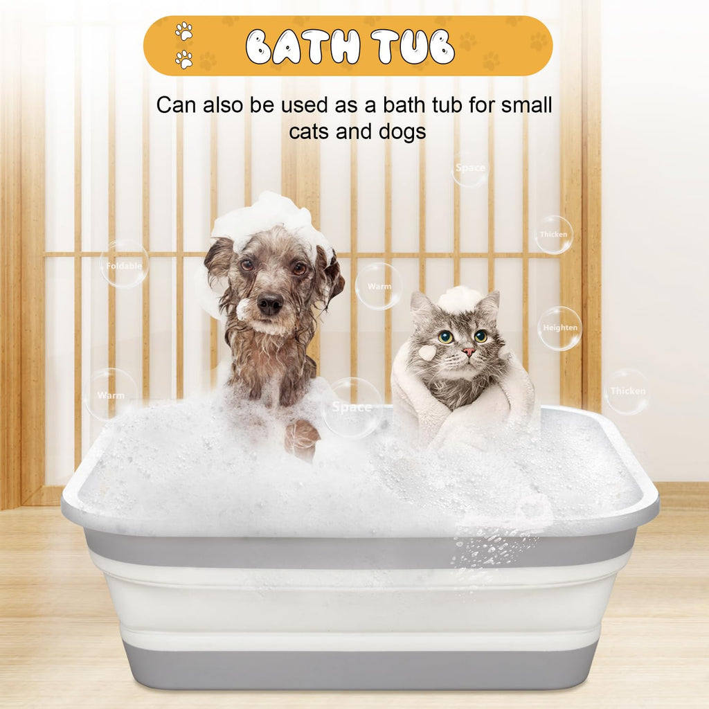 Collapsible Open Cat Litter Box N517408