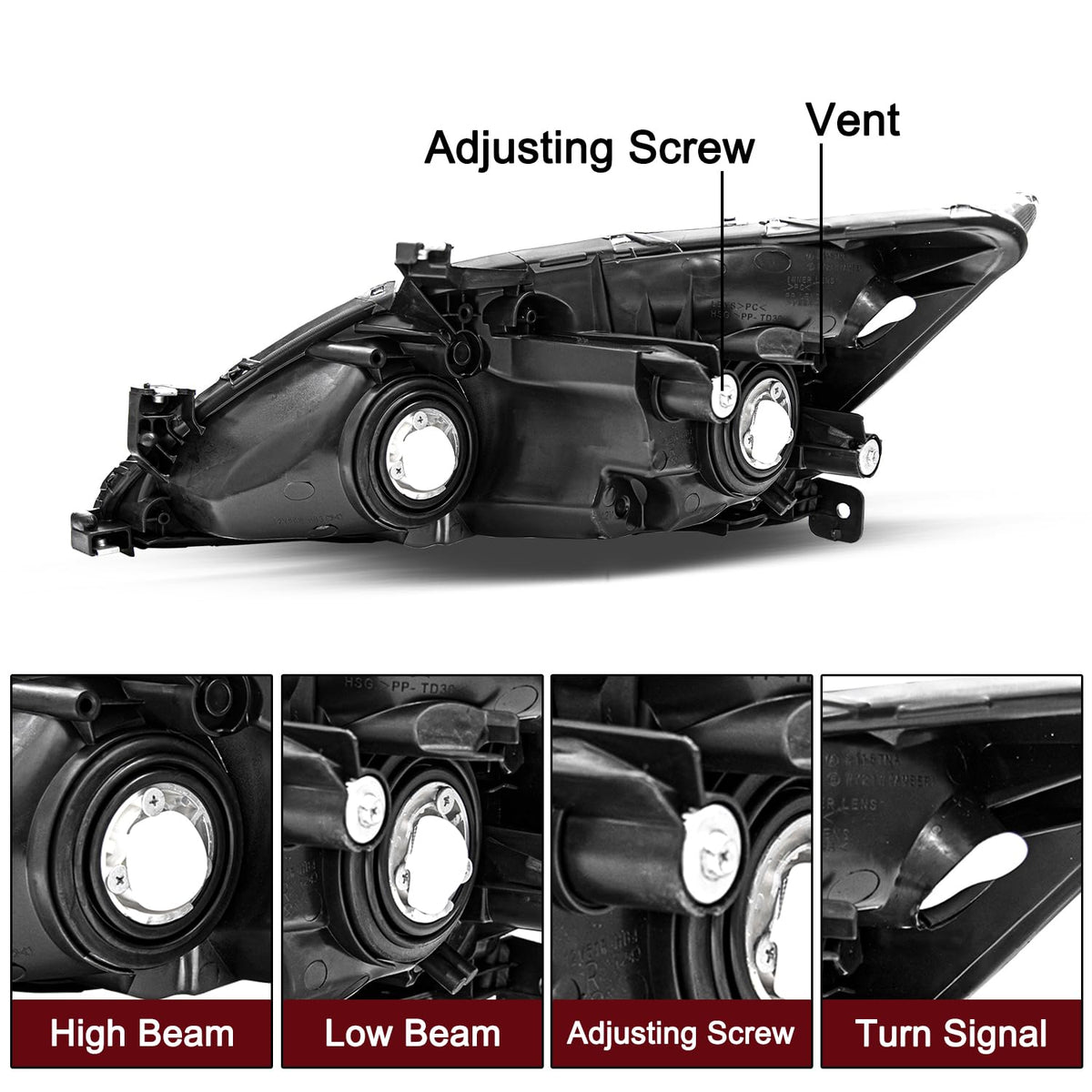 Halogen Headlights O982