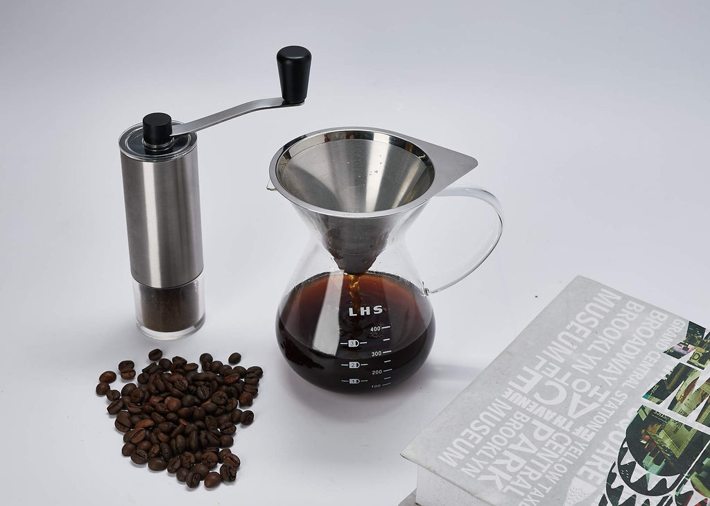 Coffee Grinder Stainless Steel Ceramic Conical Burr E800146