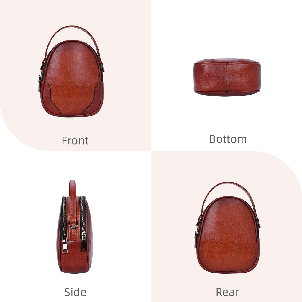 Small Leather Crossbody Bag L90204