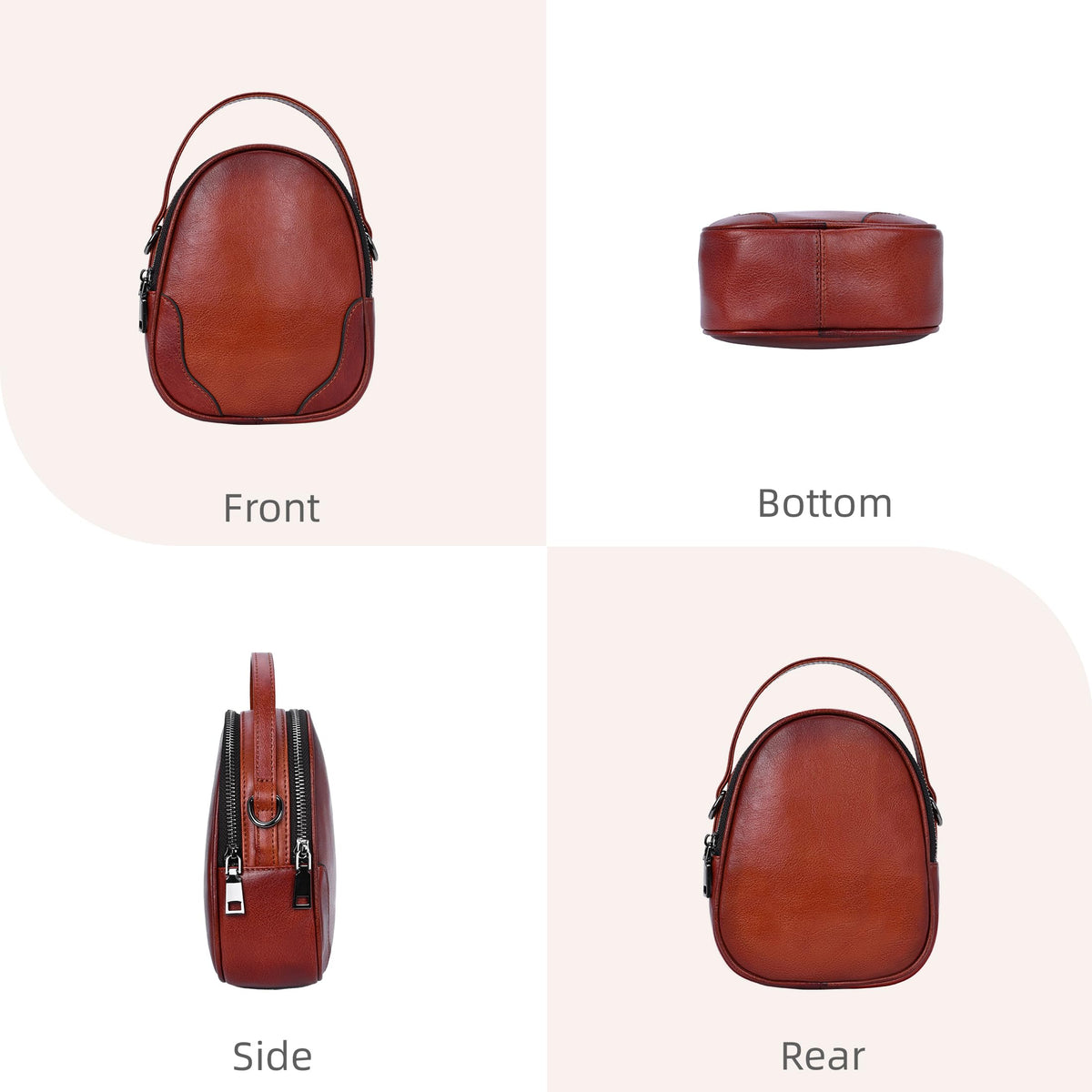 Small Leather Crossbody Bag L90204