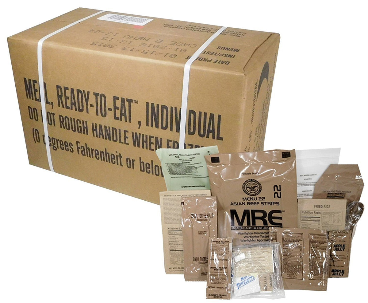 24 Meals Military Surplus Meal Ready to Eat R76563