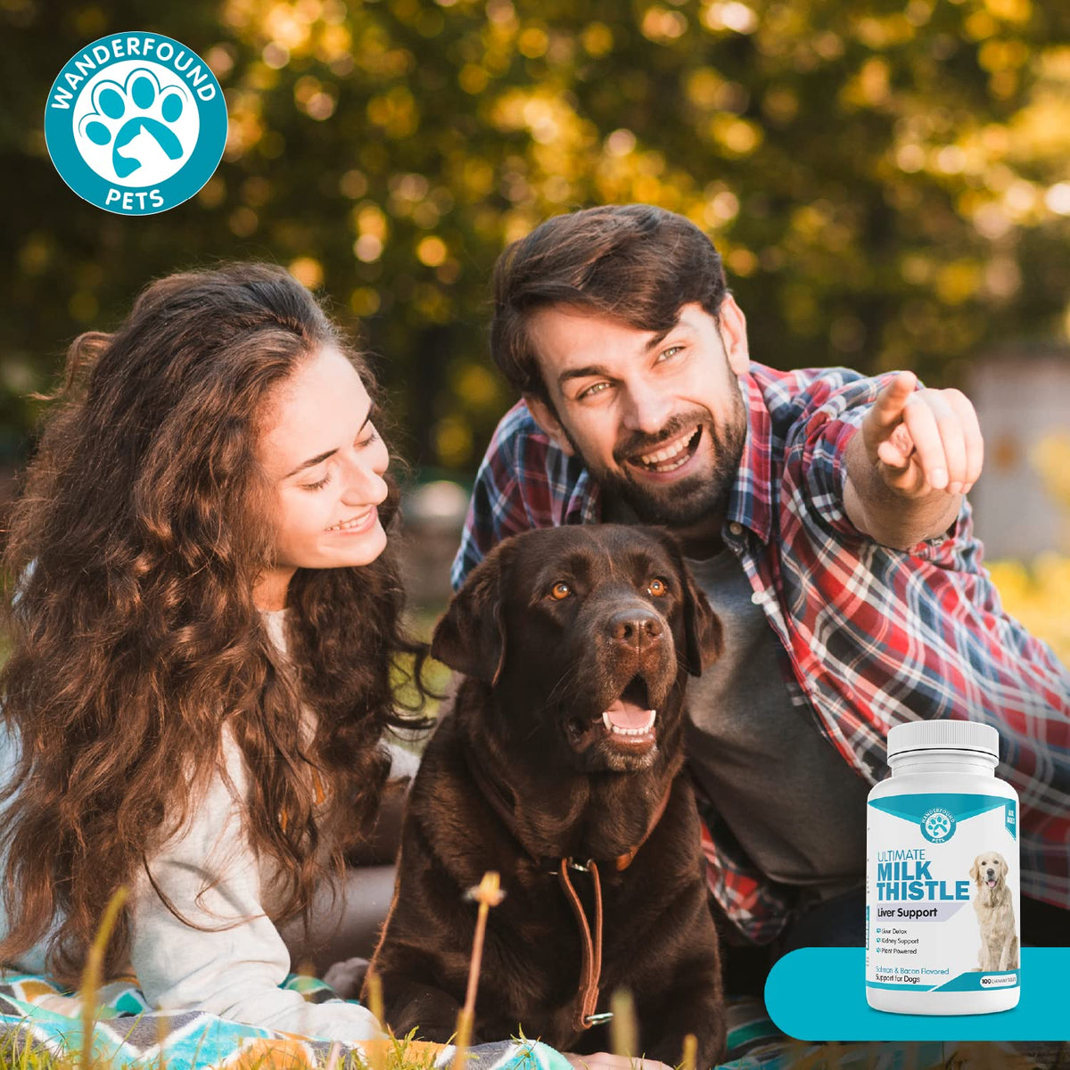Milk Thistle for Dogs Chewable Tablets A2488