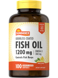 Fish Oil 1200mg 100 Softgels A220782