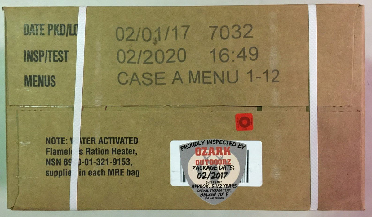 24 Meals Military Surplus Meal Ready to Eat R76563