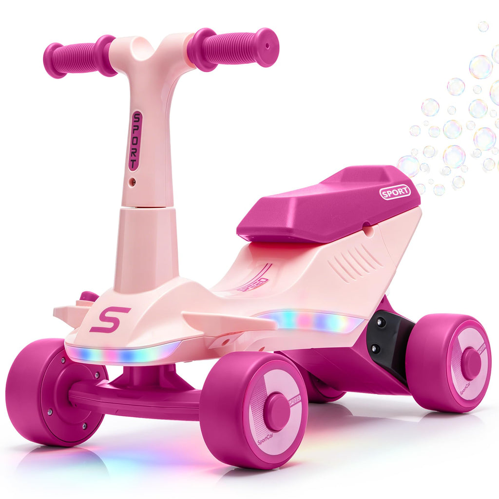 Electric Baby Balance Bike with Bubble Machine D30749
