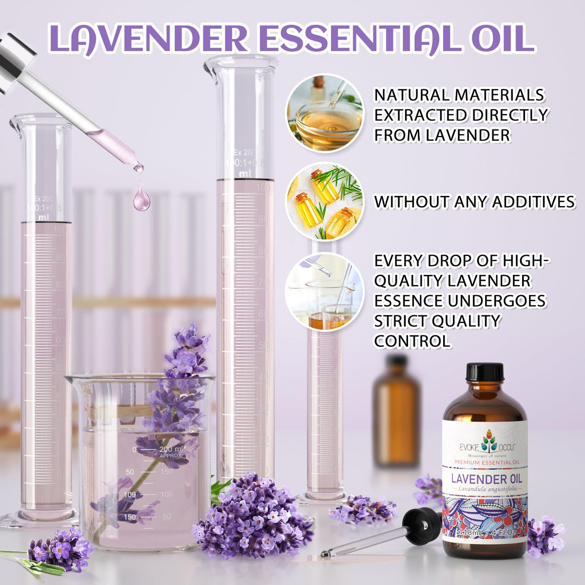 Spearmint and Lavender Essential Oil 4 Fl Oz T3151
