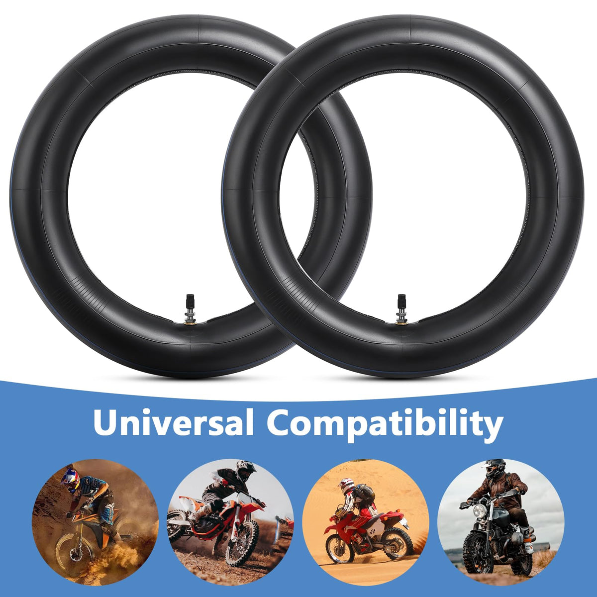 2-Pcs 2.75/3.00-17 TR4 Inner Tubes S487