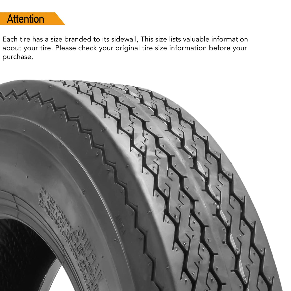 8 Inch Trailer Tires 2 Pack H635436