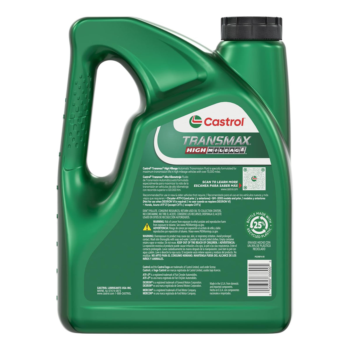High Mileage Automatic Transmission Fluid 1 Gallon G477376