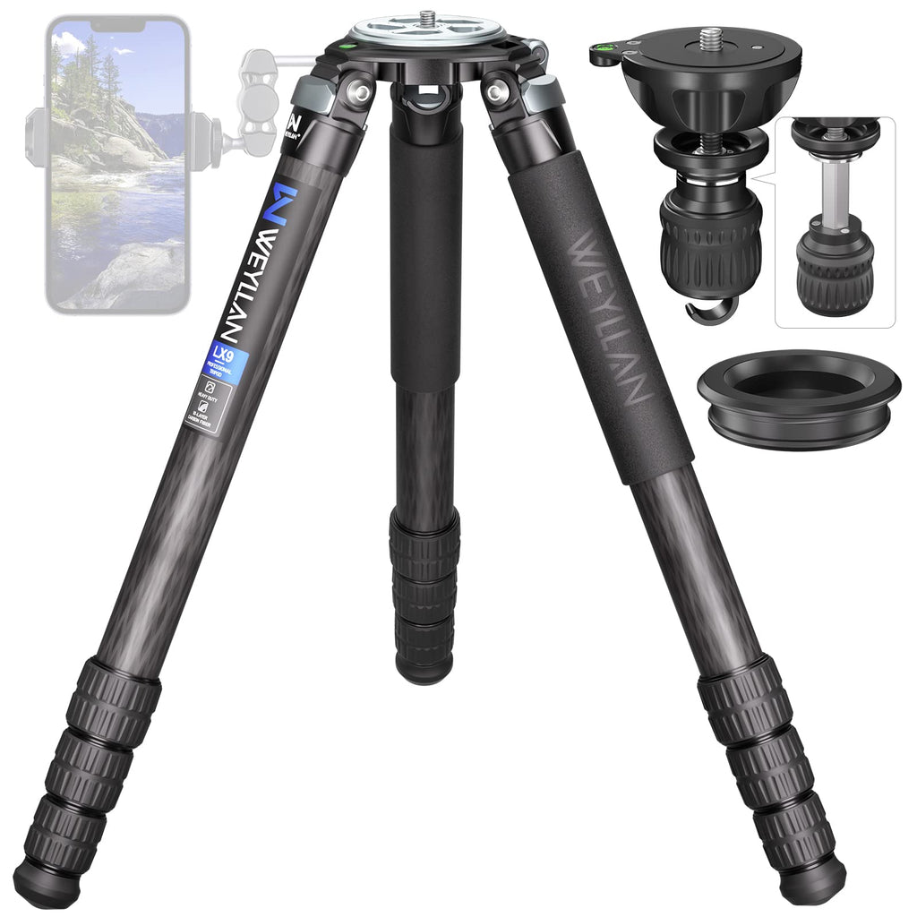 Carbon Fiber Tripod with 75mm Bowl and Adapter X58486