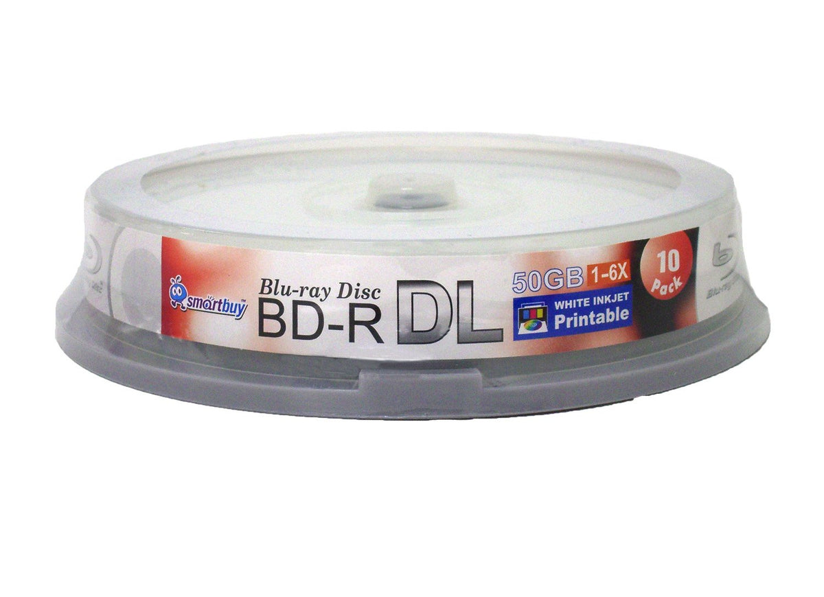 100-disc 50gb 6X Bd-r Dl White Inkjet Hub Printable Blank Disc I4680